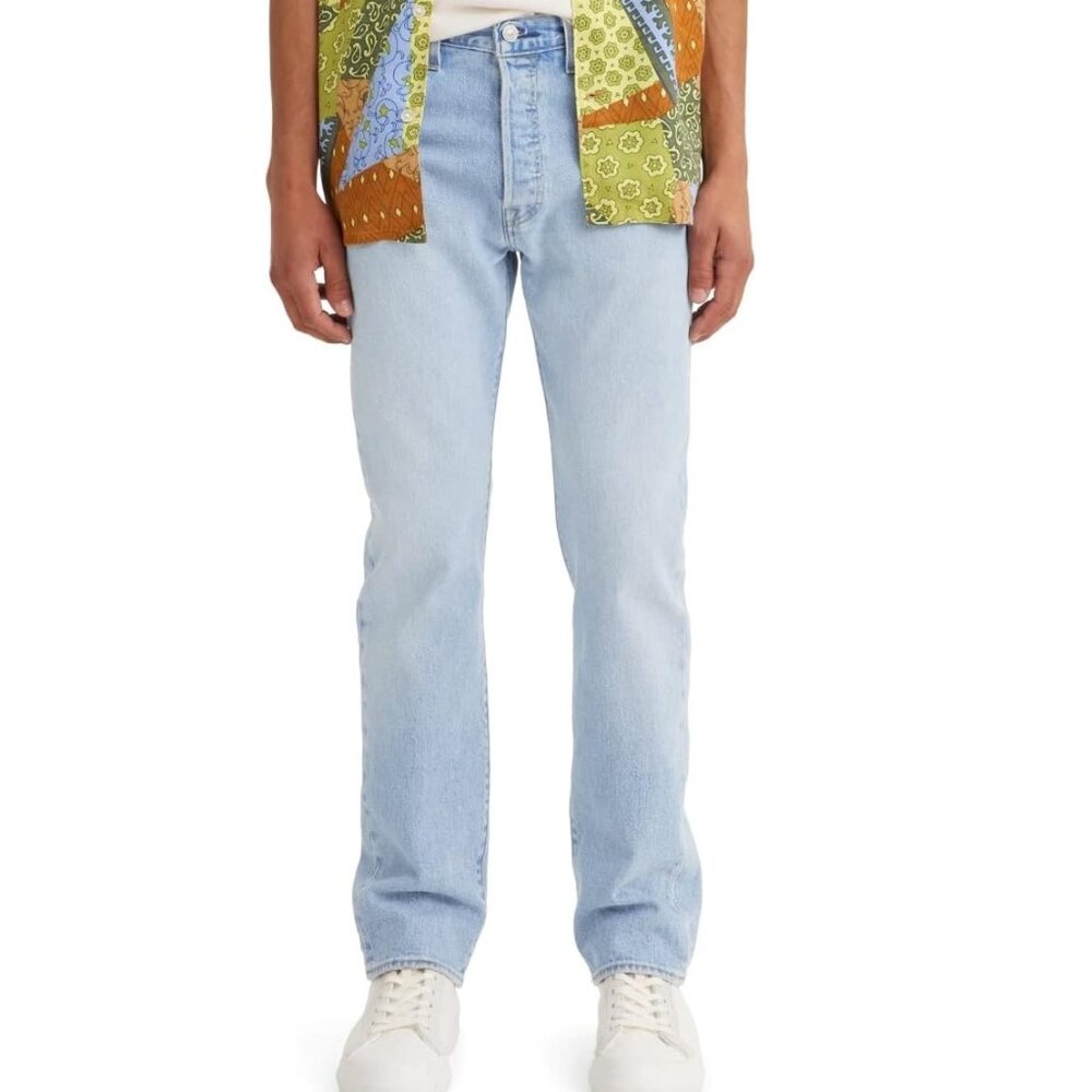 Men's Levi's 501 Original Fit Jeans Med Stonewash Size 34x30 38x30 or 36x34 NWT